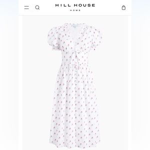 NWT. Hill House Home Sabrina Dress. XXL. Pattern is Love Boats Cotton.